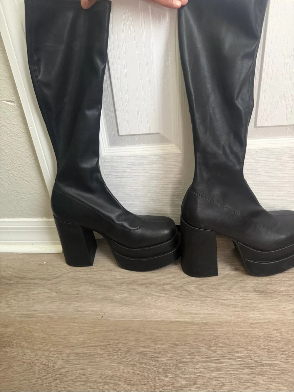 Black Steve maddden Boots Berkleigh